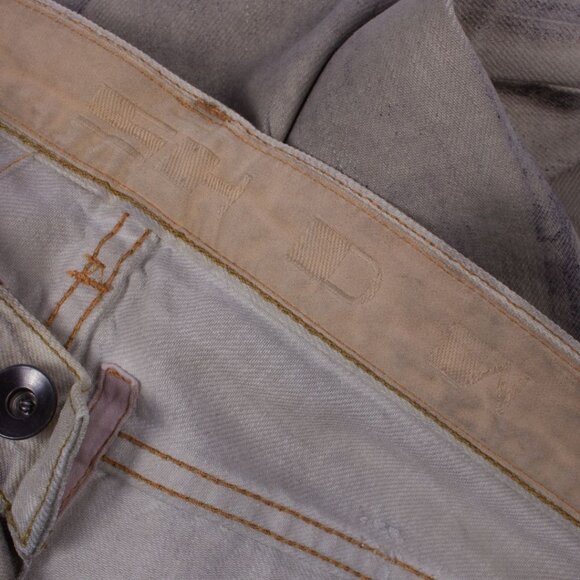 RICK OWENS DRKSHDW archival dirty gray cotton jeans - Picture 10 of 10